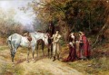THE FORTUNE TELLER Heywood Hardy horse riding